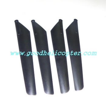 fq777-999-fq777-999a helicopter parts main blades (pure black color) - Click Image to Close